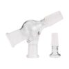 Shop 14mm Female to 14mm Male Pass-Through Glass Adapter in australian