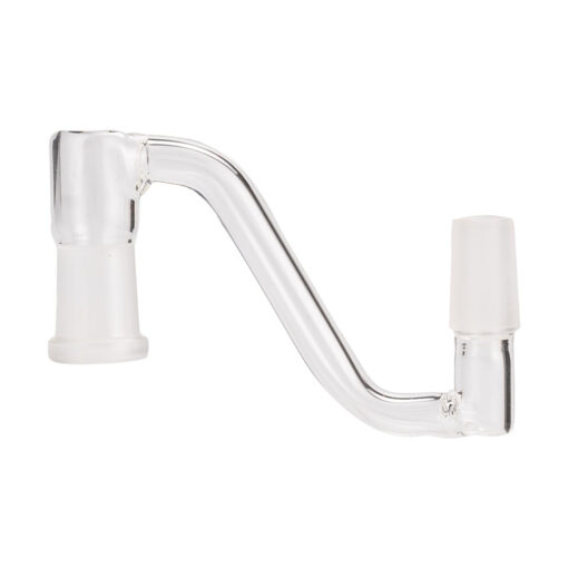 Shop 14mm Female to 14mm Male Side Step Glass Adapter in australian