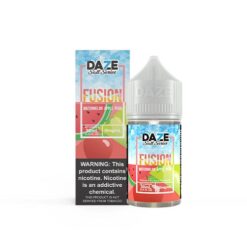 Shop 7 Daze Fusion Watermelon Apple Pear ICED 30ml Nic Salt Vape Juice in australian