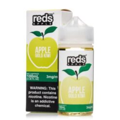 Shop 7 Daze Reds Apple Gold Kiwi 100ml Vape Juice in australian