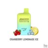 Cranberry Lemonade Ice