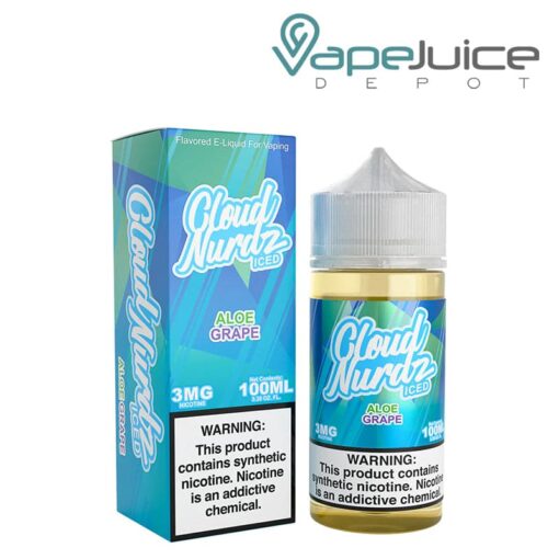 Shop Aloe Grape Ice TFN Cloud Nurdz 100ml in australian