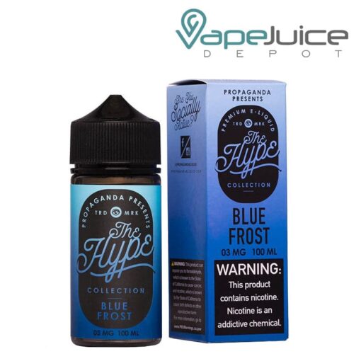Shop BLUE FROST Propaganda The Hype eLiquid 100ml in australian