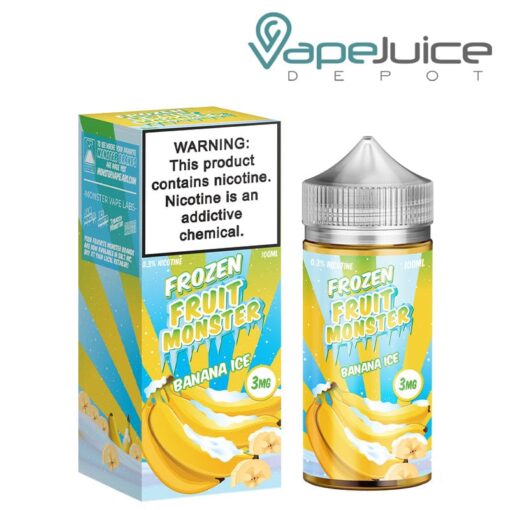 Shop Banana Ice Frozen Fruit Monster 100ml in australian
