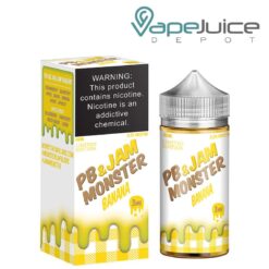 Shop Banana PB and Jam Monster eLiquid 100ml in australian