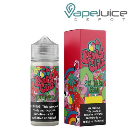 Shop Strawberry Nectar Beach Club Vapors 100ml in australian