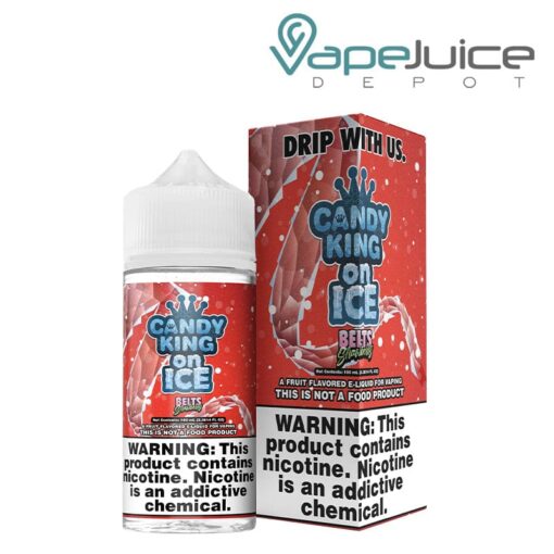 Shop Belts Strawberry On Ice Candy King 100ml in australian