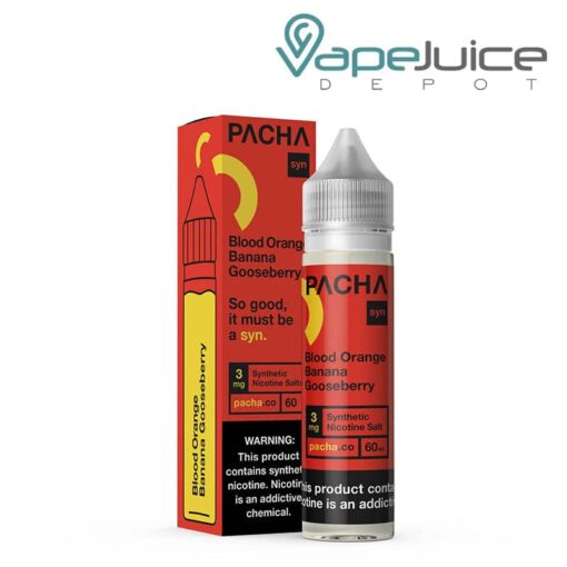 Shop Blood Orange Banana Gooseberry PachaMama TFN 60ml in australian
