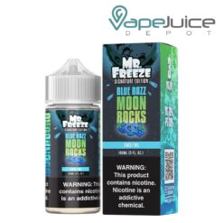 Shop Blue Razz Moonrocks Mr Freeze 100ml in australian