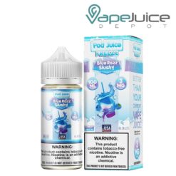 Shop Blue Razz Slushy Freeze Pod Juice TFN 100ml in australian