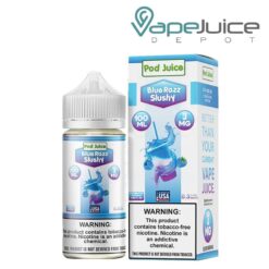 Shop Blue Razz Slushy Pod Juice TFN 100ml in australian