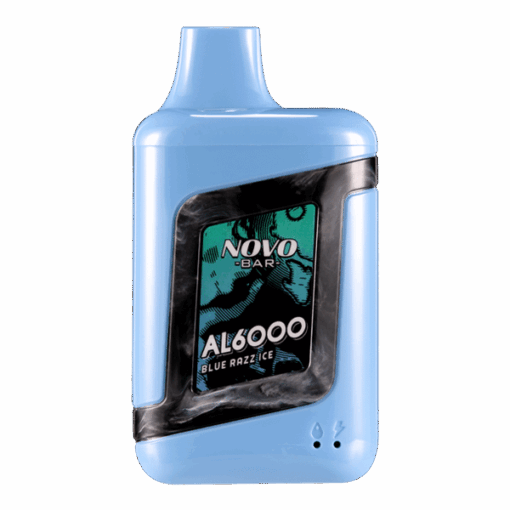 Shop Blue Razz Ice Novo Bar AL6000 in australian
