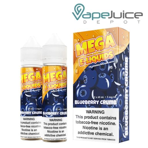 Shop Blueberry Crumb MEGA e-Liquids in australian