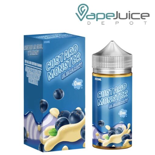 Shop Blueberry Custard Monster eLiquid 100ml in australian
