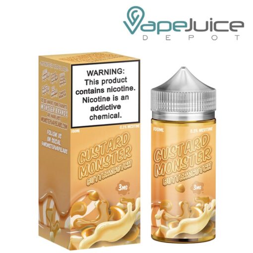 Shop Butterscotch Custard Monster eLiquid 100ml in australian