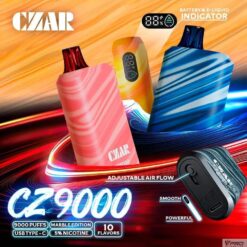 Shop CZAR CZ9000 Puffs Disposable BOGO in australian