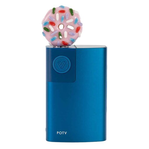 Shop POTV x Empire Glass Pink Frosted Donut in australian