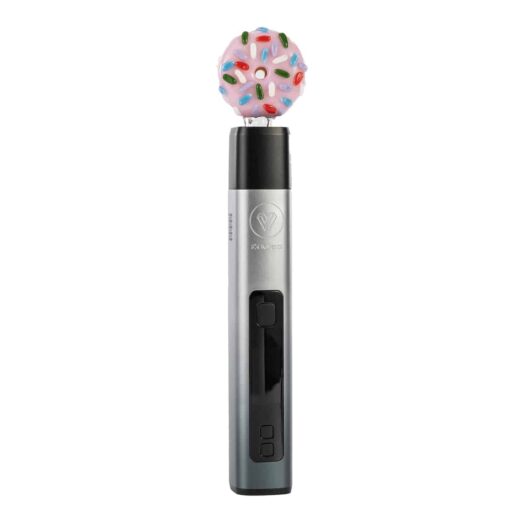 Shop POTV x Empire Glass Pink Frosted Donut in australian
