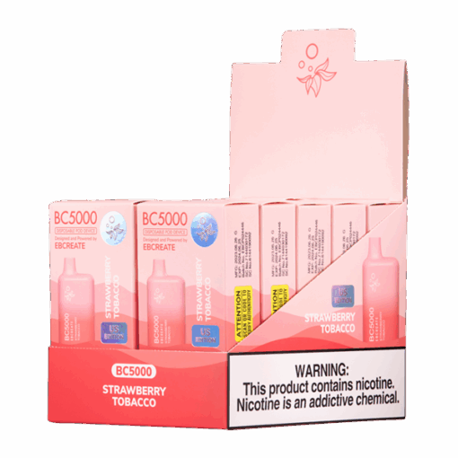 Shop Strawberry Tobacco BC5000 in australian