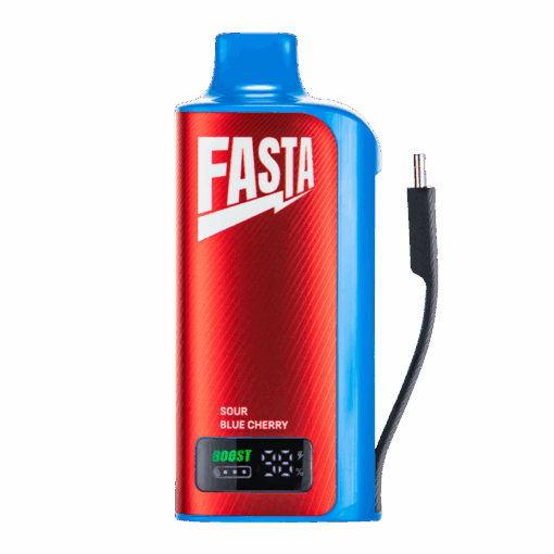 Shop Sour Blue Cherry FASTA PLUGIN 18000 in australian