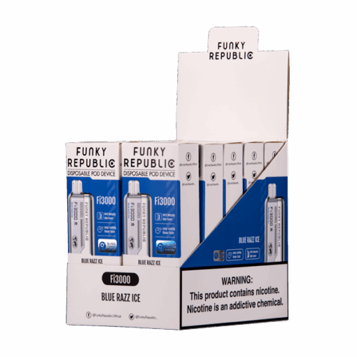 Shop Blue Razz Ice Funky Republic Fi3000 in australian