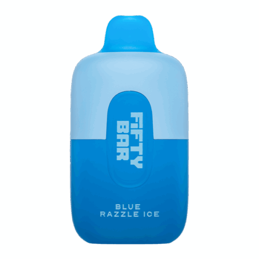Shop Blue Razzle Ice Fifty Bar in australian