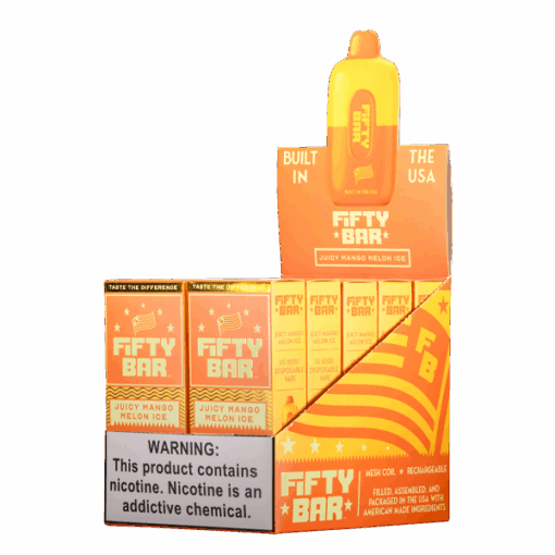 Shop Juicy Mango Melon Ice Fifty Bar in australian