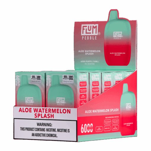Shop Aloe Watermelon Splash FLUM Pebble in australian
