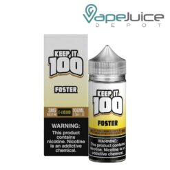 Shop Nana Foster Keep it 100 TFN eLiquid 100ml in australian