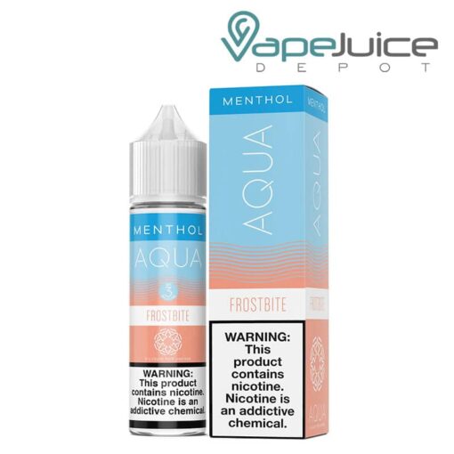 Shop Menthol Frostbite AQUA Synthetic eLiquid 60ml in australian