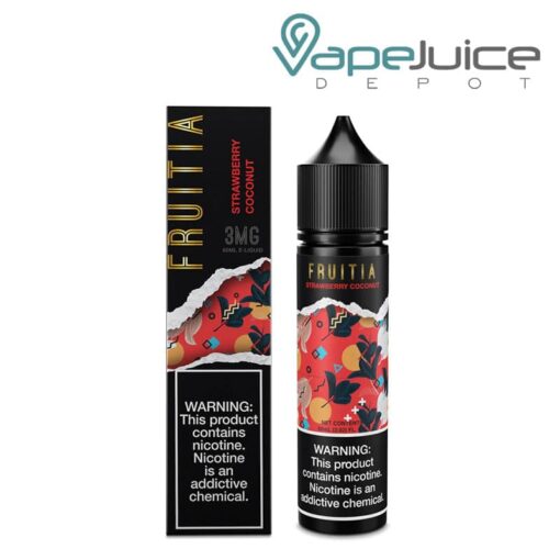 Shop Strawberry Coconut Fruitia Fresh Farms 60ml in australian