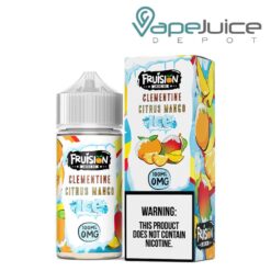 Shop Iced Clementine Citrus Mango Fruision Juice Co 100ml in australian