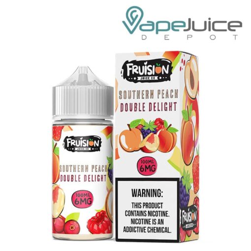 Shop Southern Peach Double Delight Fruision Juice Co 100ml in australian