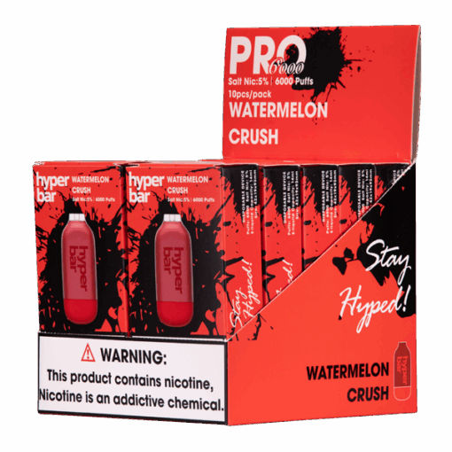 Shop Watermelon Crush Hyper Bar Pro 6000 in australian