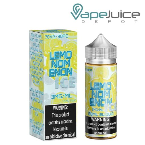 Shop ICE Lemonomenon Nomenon eLiquid 120ml in australian
