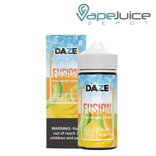 Shop ICED Banana Cantaloupe Honeydew 7 Daze Fusion 100ml in australian