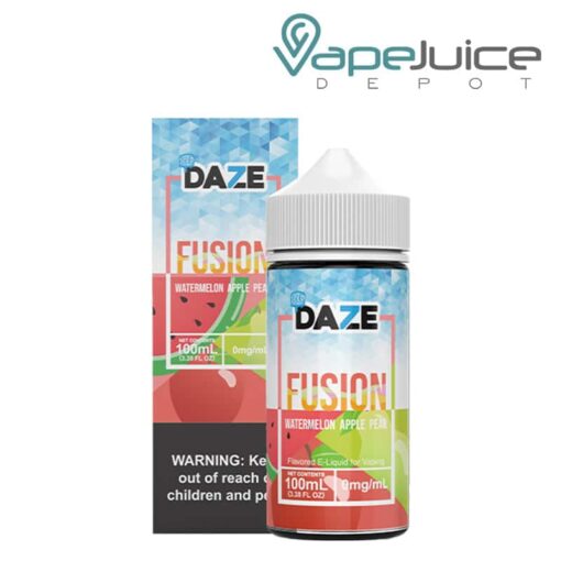 Shop ICED Watermelon Apple Pear 7 Daze Fusion 100ml in australian