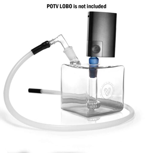 Shop POTV Cloud Cube Glass Bubbler in australian