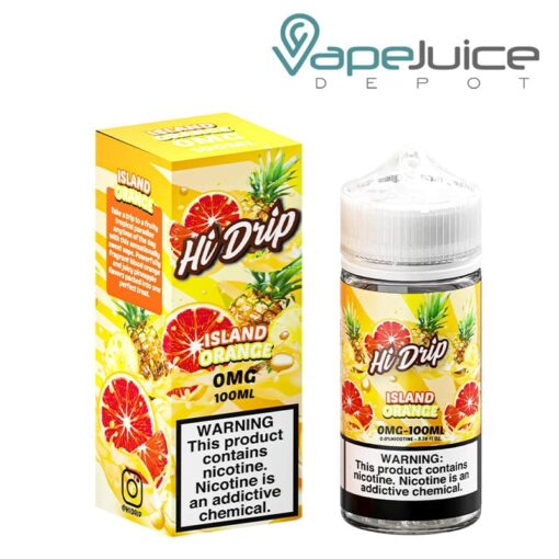 Shop Island Orange Hi-Drip eLiquid 100ml in australian