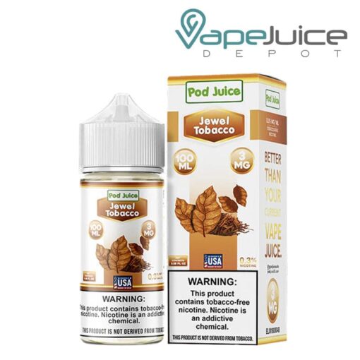 Shop Jewel Tobacco Pod Juice TFN 100ml in australian