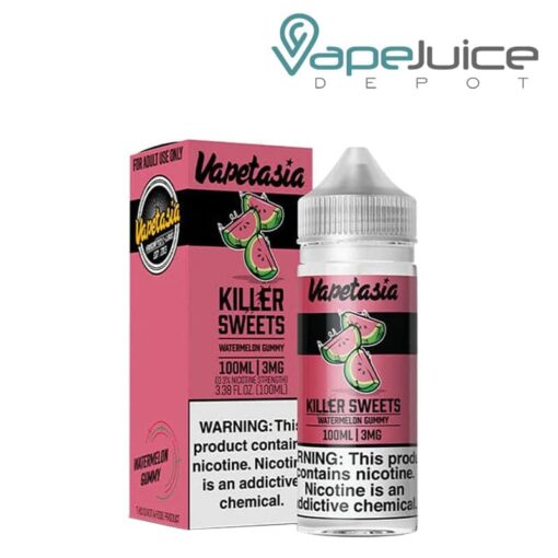 Shop Killer Sweets Watermelon Gummy Vapetasia Synthetic 100ml in australian