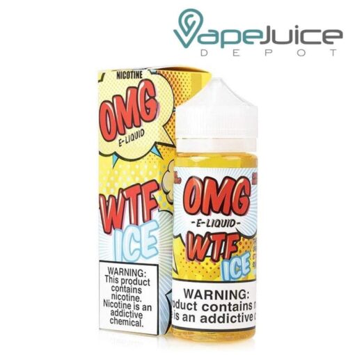 Shop WTF Ice Strawberry Sourbelt Menthol OMG eLiquid 120ml in australian