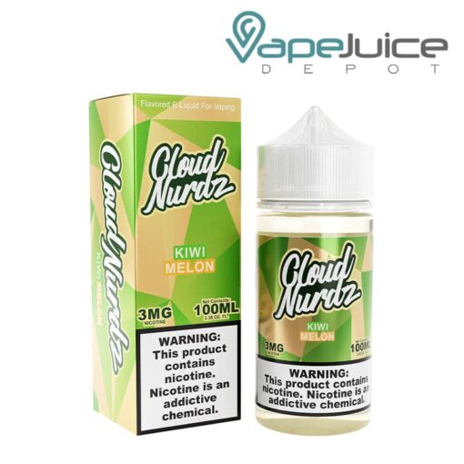 Shop Melon Kiwi Cloud Nurdz eLiquid 100ml in australian