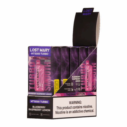 Shop Blue Raspberry Lemon Lost Mary MT15000 Turbo in australian
