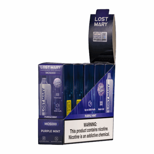 Shop Purple Mint Lost Mary MO5000 (Glitter Edition) in australian