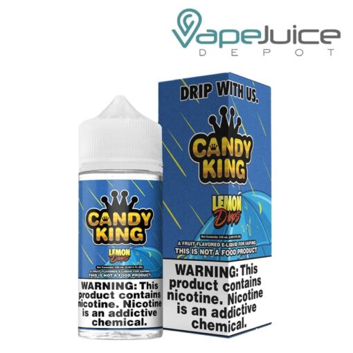 Shop Lemon Drops Candy King eLiquid 100ml in australian