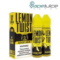 Shop Golden Coast Lemon Bar Twist E-liquid 120ml in australian