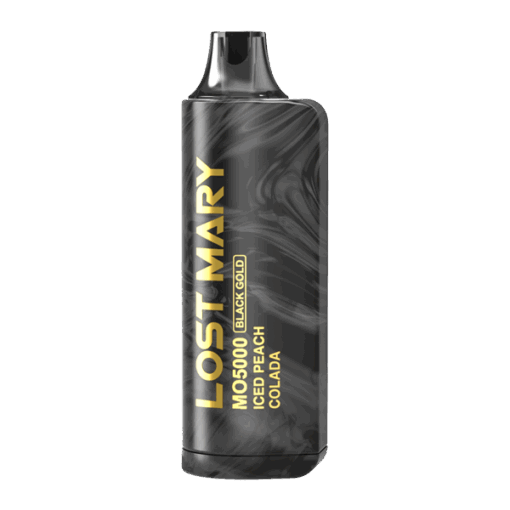 Shop Iced Peach Colada Lost Mary MO5000 Black Gold Edition in australian