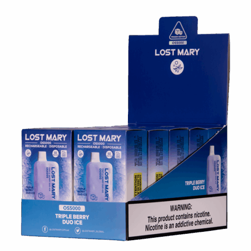 Shop Triple Berry Duo Ice Lost Mary OS5000 in australian