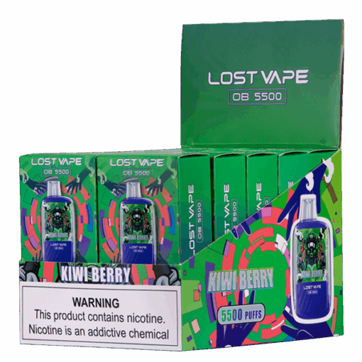 Shop Kiwi Berry Lost Vape OB5500 in australian